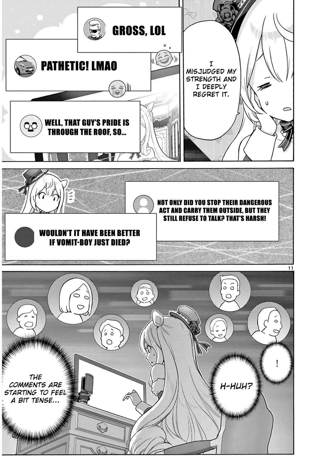 Ojousama-kei Teihen Dungeon Haishinsha, Meiwaku-kei o Bokottara Bazutte Densetsu ni Nattemasu wa!? Chapter 3 - Page 11