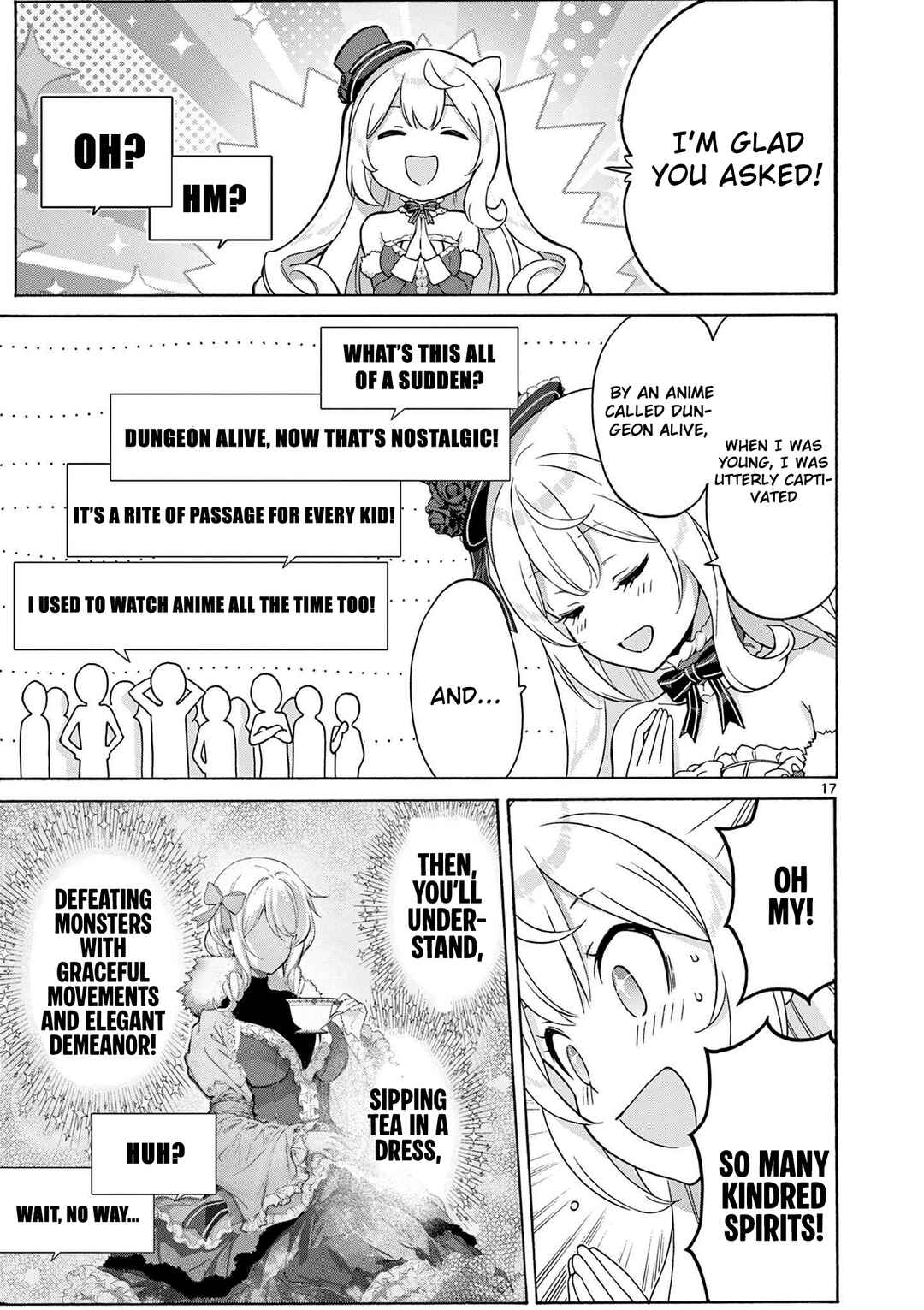 Ojousama-kei Teihen Dungeon Haishinsha, Meiwaku-kei o Bokottara Bazutte Densetsu ni Nattemasu wa!? Chapter 3 - Page 17