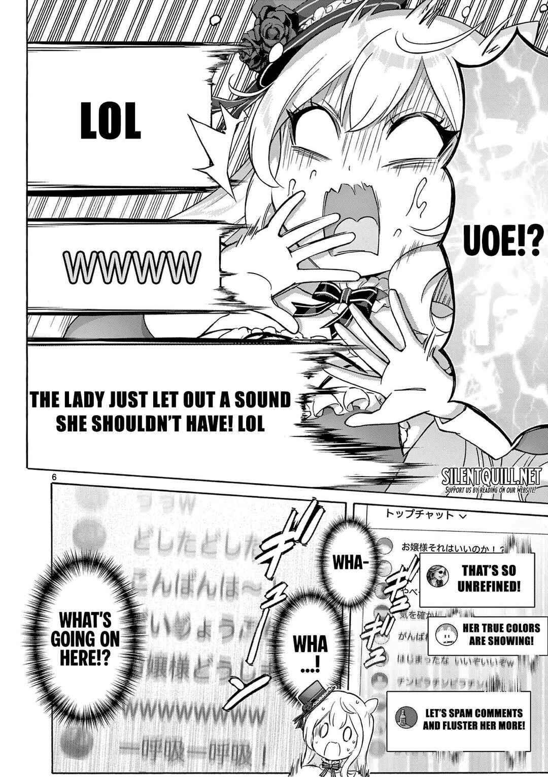 Ojousama-kei Teihen Dungeon Haishinsha, Meiwaku-kei o Bokottara Bazutte Densetsu ni Nattemasu wa!? Chapter 3 - Page 6