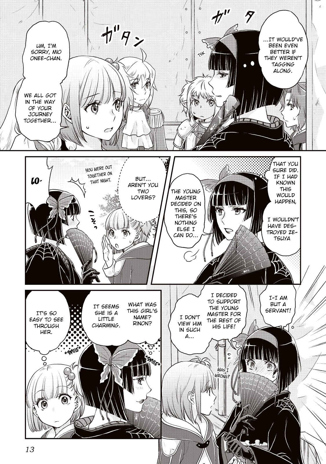 Tsuki ga Michibiku Isekai Douchuu Chapter 15 - Page 14
