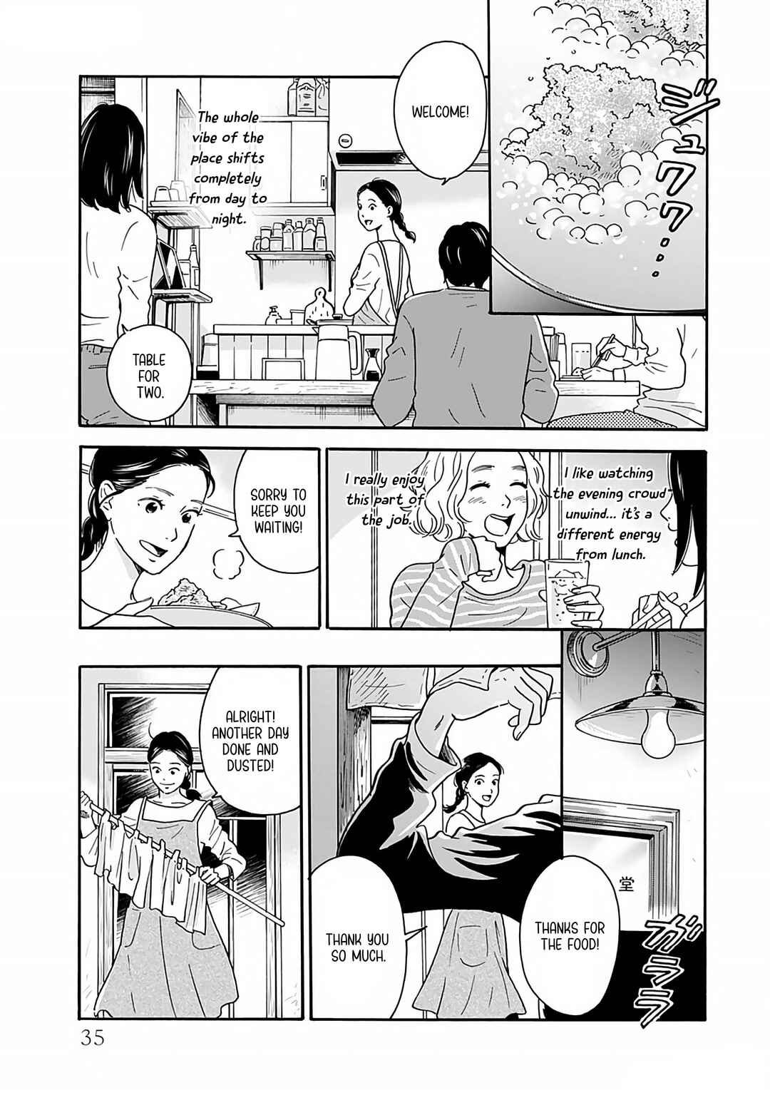 Akekure Noren - Kyou mo Dare ka no Tame no Shokudou Monogatari Chapter 2 - Page 10