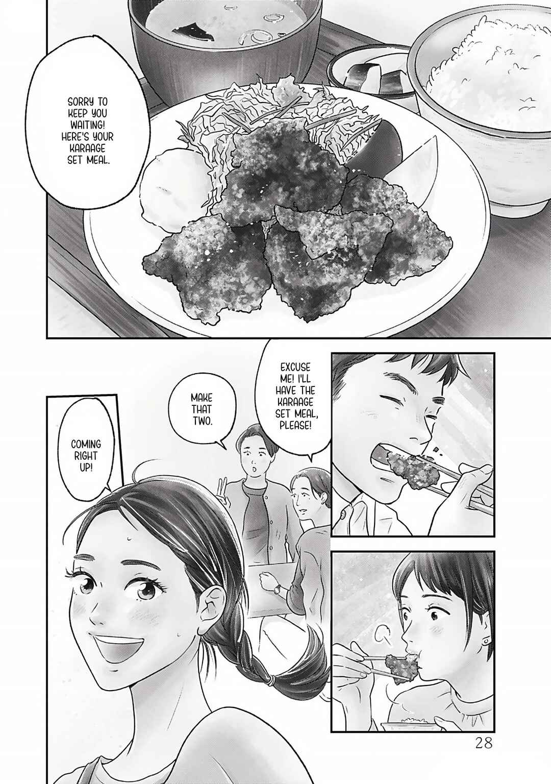 Akekure Noren - Kyou mo Dare ka no Tame no Shokudou Monogatari Chapter 2 - Page 3