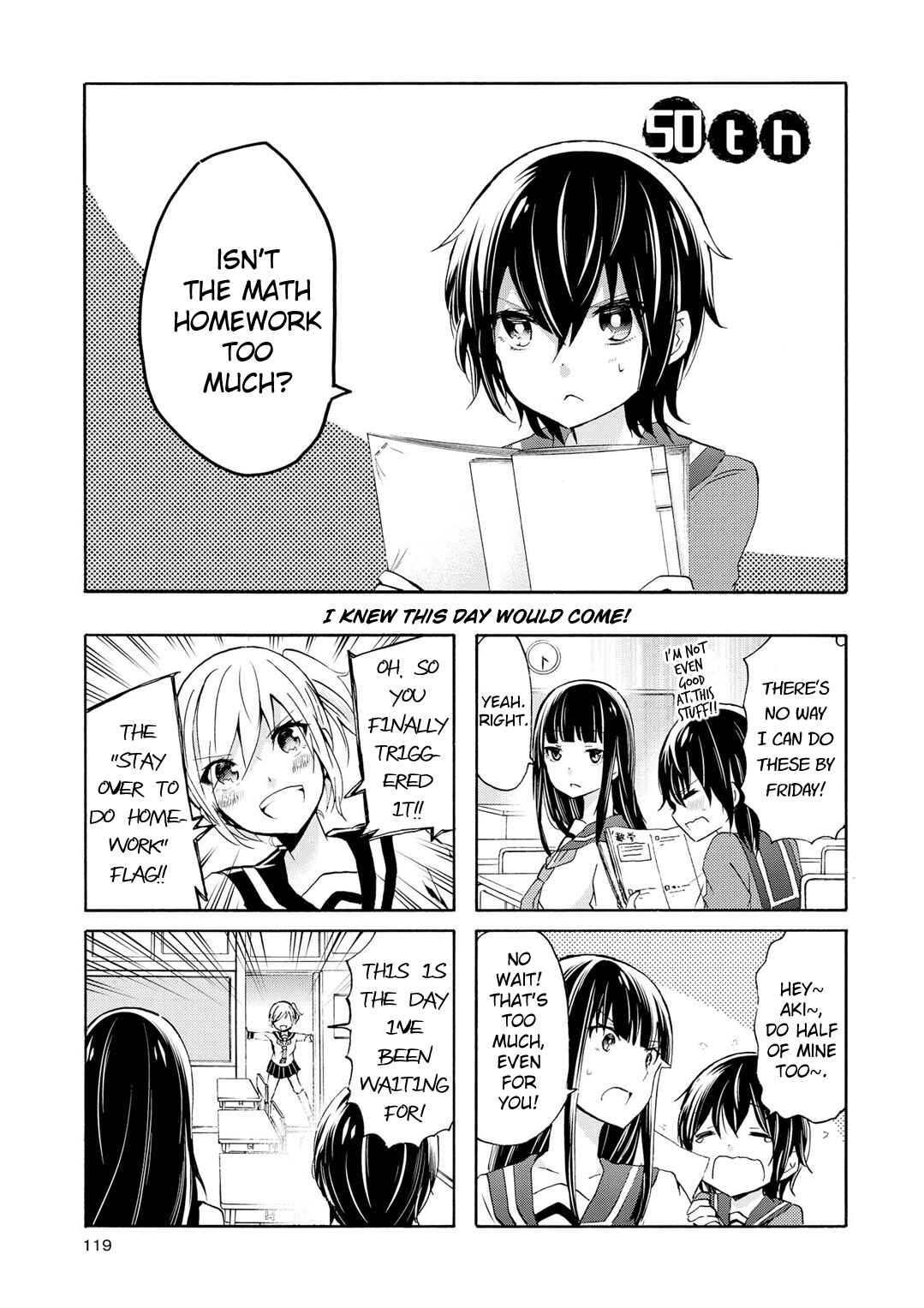 Inugami-san to Nekoyama-san Chapter 50 - Page 1