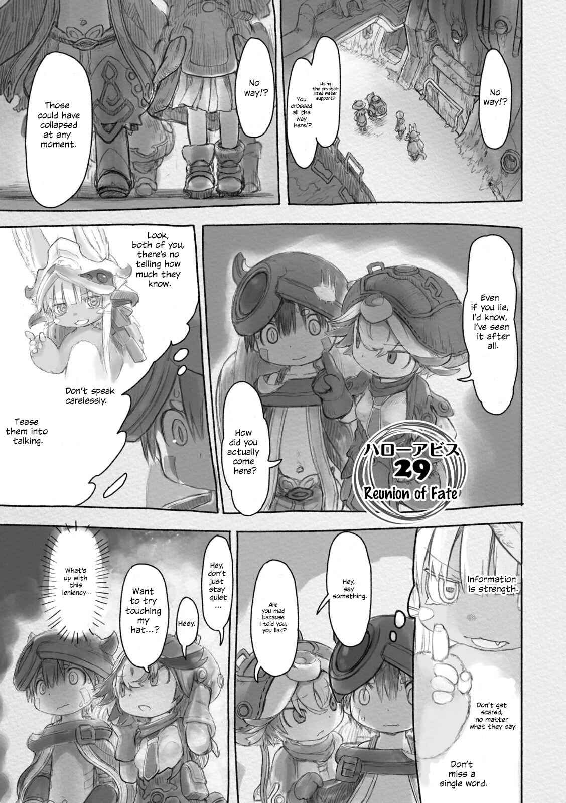 Made in Abyss Chapter 29 - Page 1