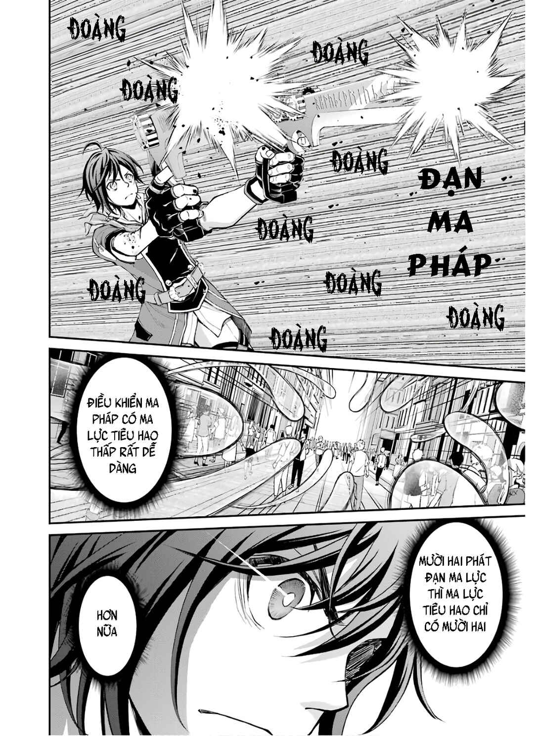 Saisoku Musou no B-kyuu Mahou Tsukai: Ippatsu Utareru Mae ni Senpatsu Uchikaesu! Chapter 13 - Page 36