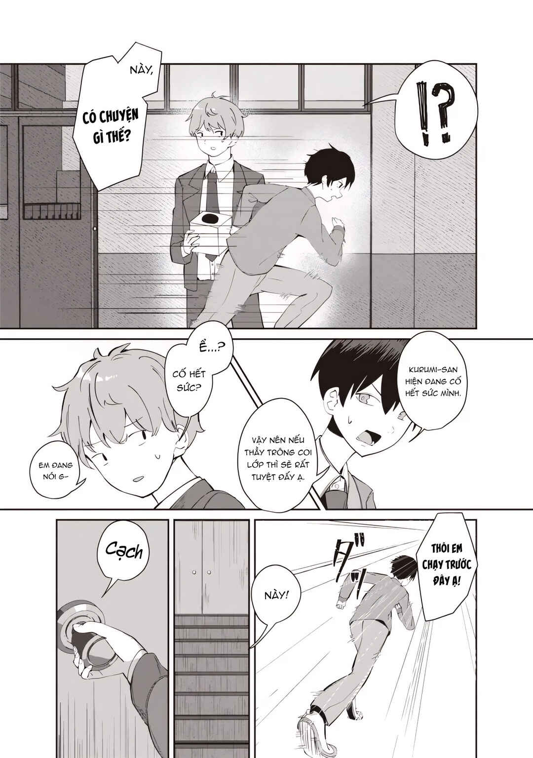 Tobioriru Chokuzen no Doukyuusei ni "Sekkusu Shiyou!" to Teianshite Mita. Chapter 6.1 - Page 3