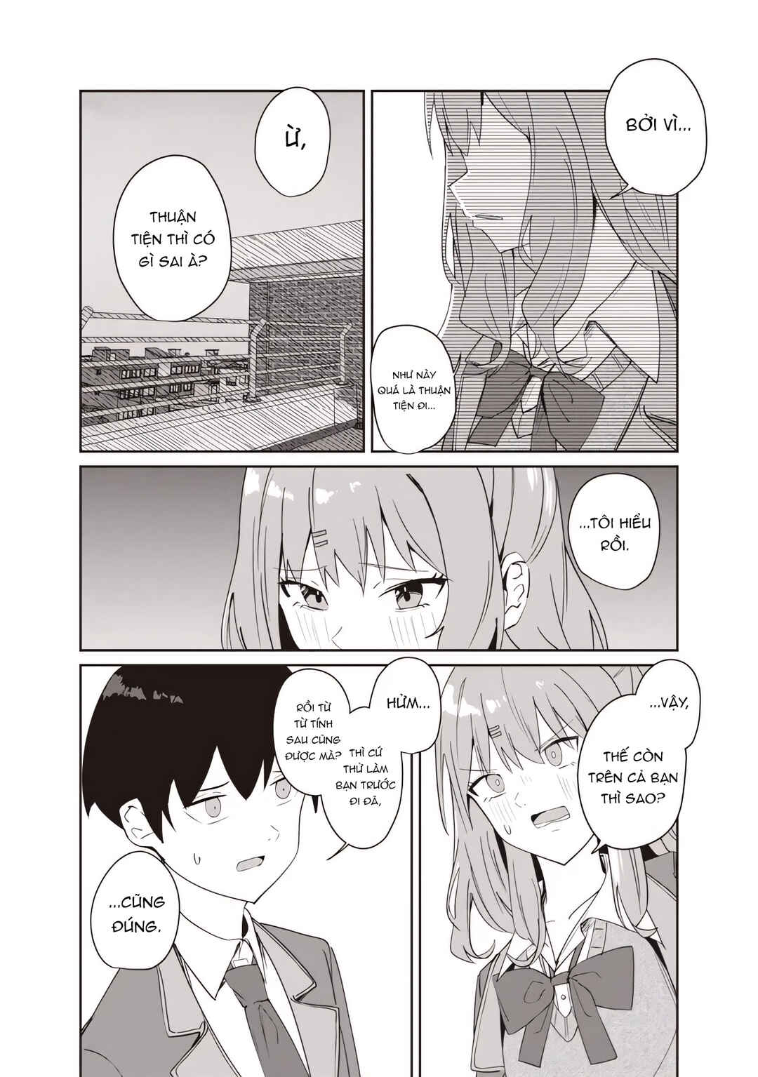 Tobioriru Chokuzen no Doukyuusei ni "Sekkusu Shiyou!" to Teianshite Mita. Chapter 6.1 - Page 8