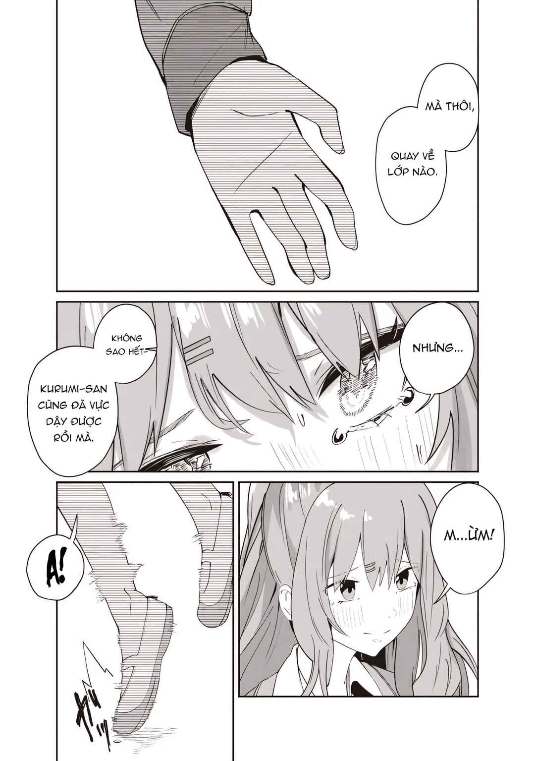 Tobioriru Chokuzen no Doukyuusei ni "Sekkusu Shiyou!" to Teianshite Mita. Chapter 6.1 - Page 9