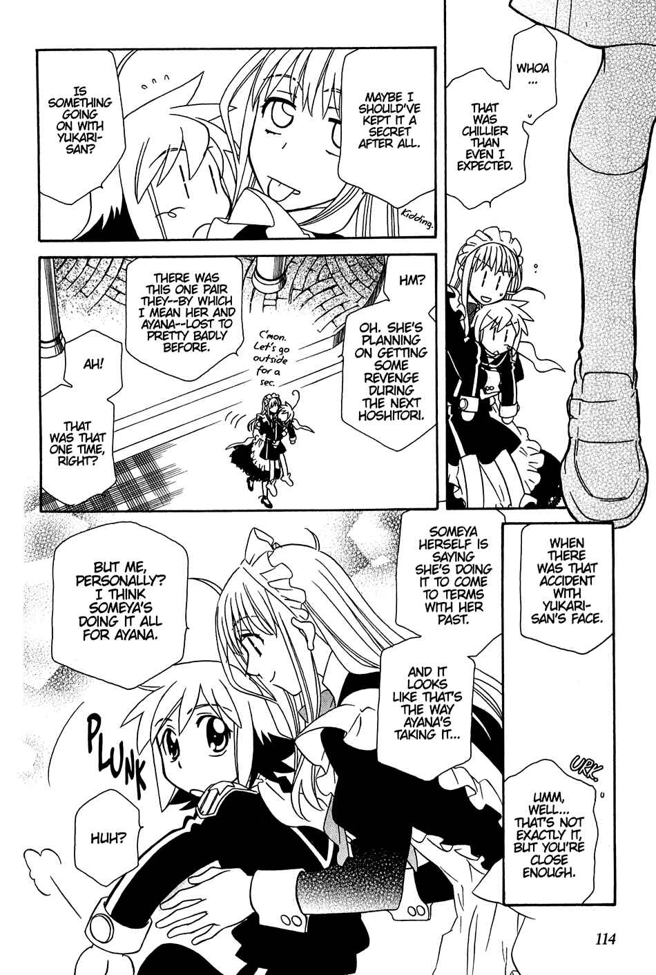Hayate x Blade Chapter 34 - Page 21