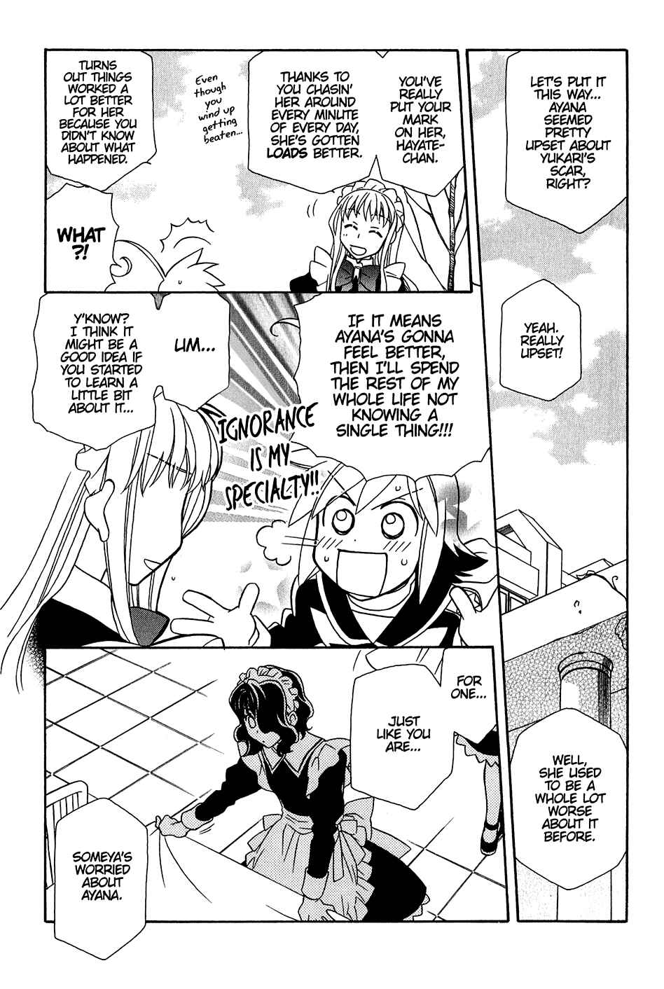 Hayate x Blade Chapter 34 - Page 22