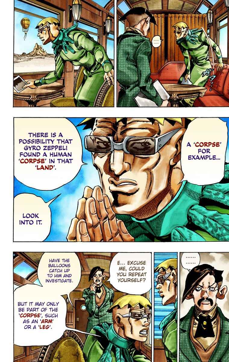 JoJo no Kimyou na Bouken: Part 7 - Steel Ball Run Color-ban Chapter 25 - Page 28