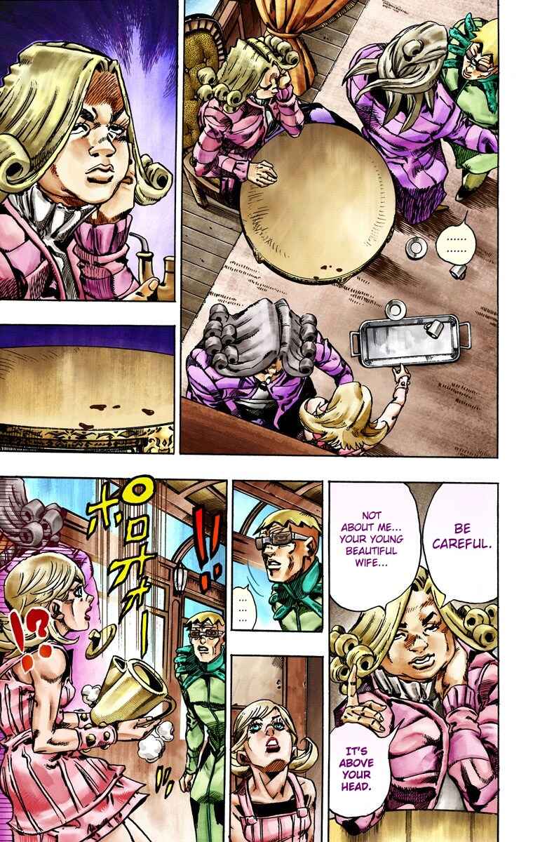 JoJo no Kimyou na Bouken: Part 7 - Steel Ball Run Color-ban Chapter 25 - Page 38
