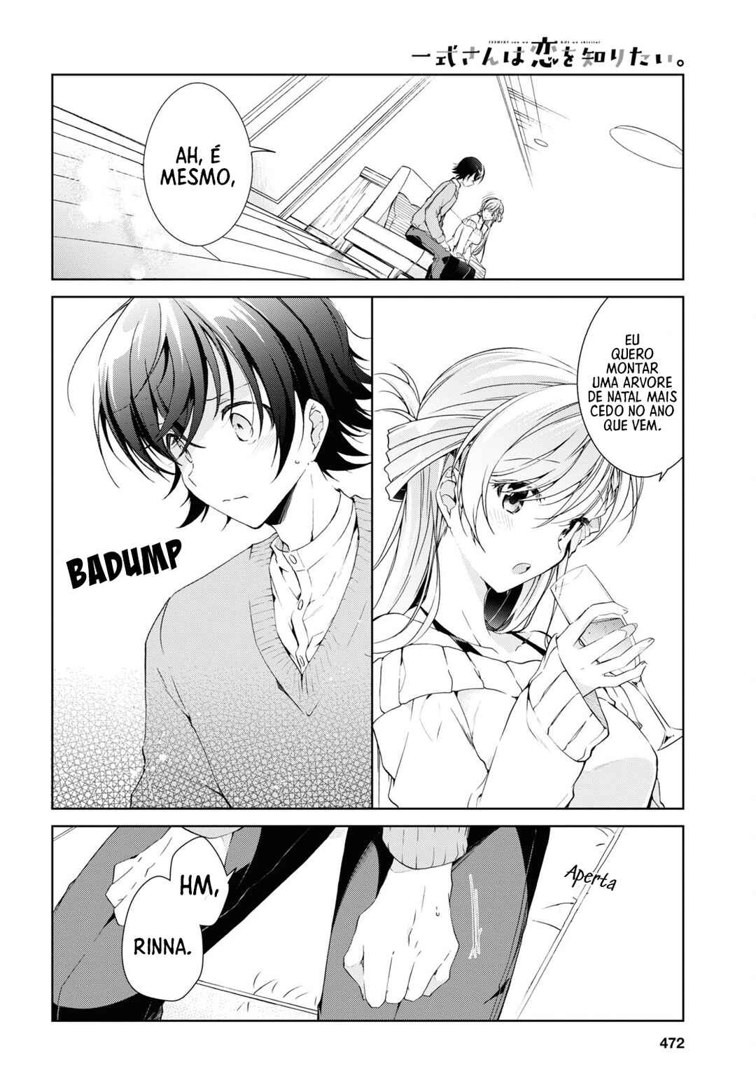 Isshiki-san wa Koi wo Shiritai. Chapter 22 - Page 23