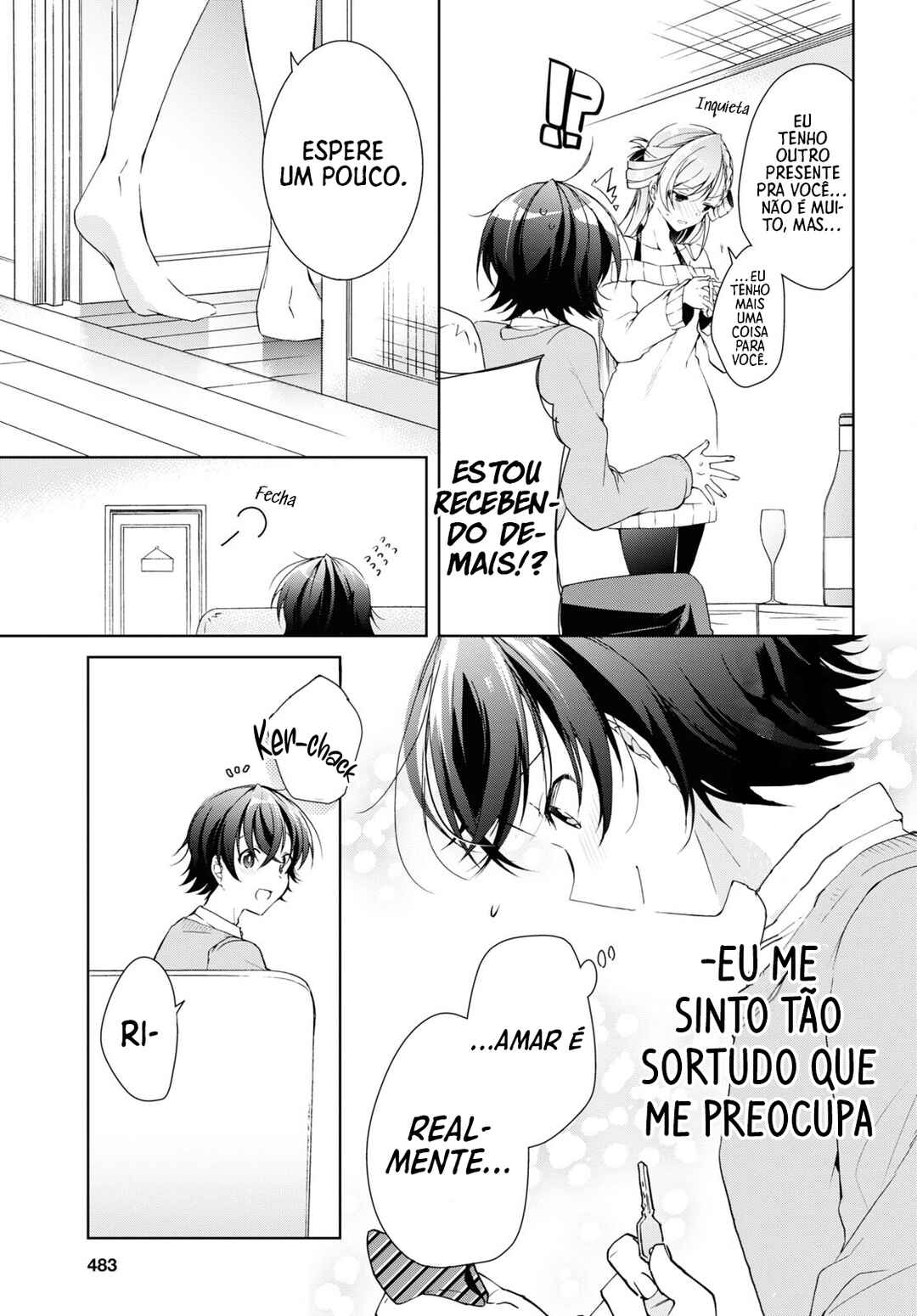 Isshiki-san wa Koi wo Shiritai. Chapter 22 - Page 33