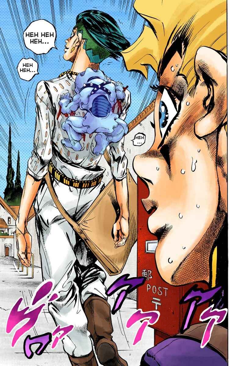 JoJo no Kimyou na Bouken: Part 4 - Diamond wa Kudakenai Color-ban Chapter 152 - Page 10