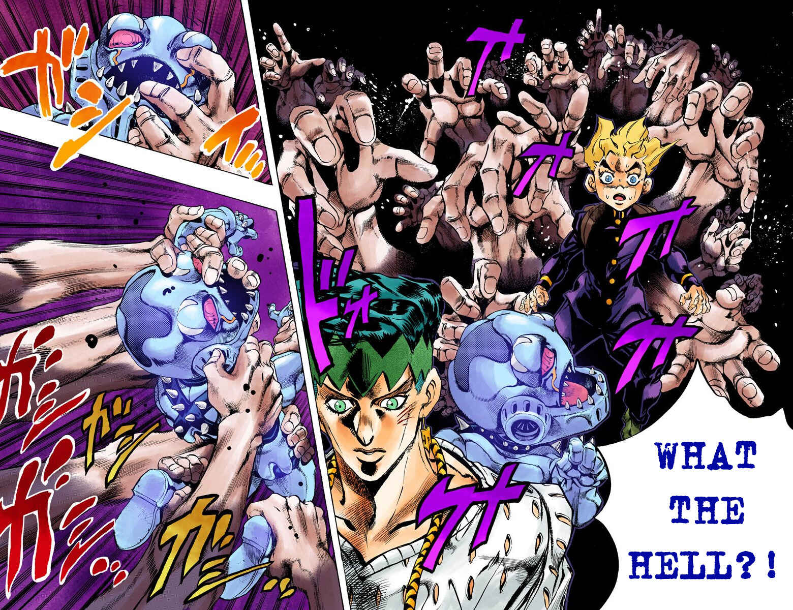 JoJo no Kimyou na Bouken: Part 4 - Diamond wa Kudakenai Color-ban Chapter 152 - Page 12