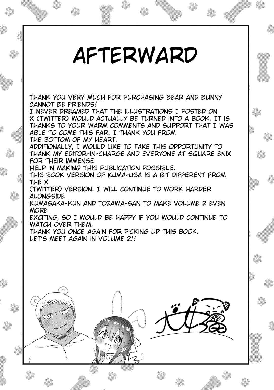 Kuma to Usagi wa Tomodachi de wa Irarenai Chapter 7.5 - Page 21