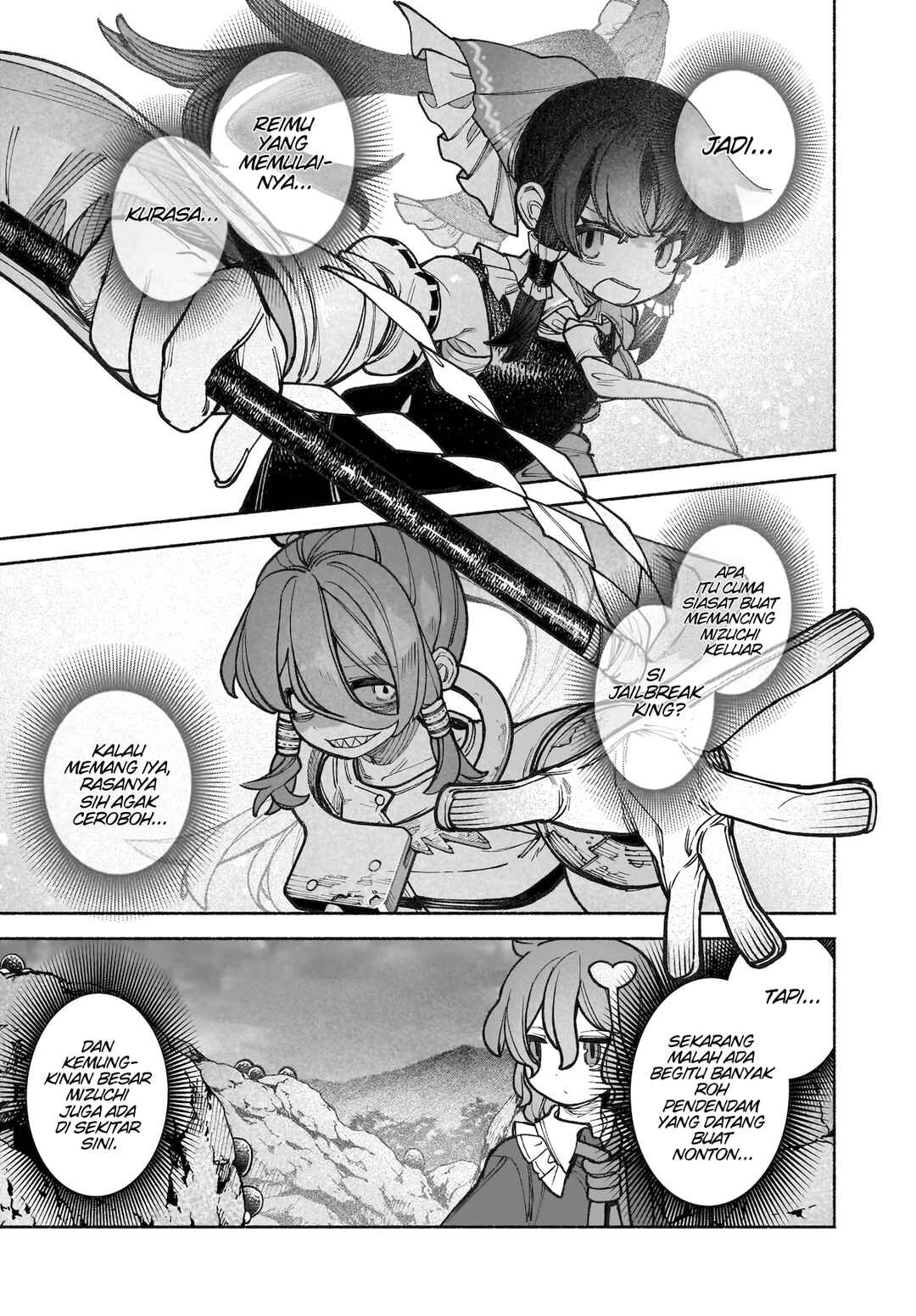 Touhou Chireikiden: Hansoku Tantei Satori Chapter 40 - Page 28