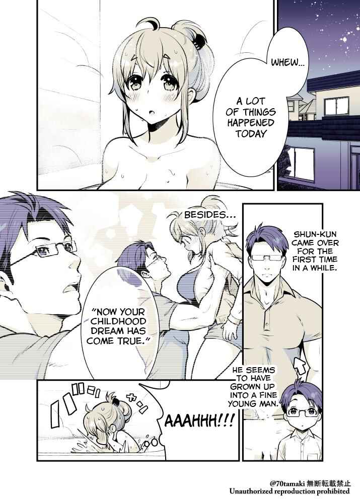 Osananajimi ga Hisabisa ni Saikai Shitara Otagai Kyonyuu ni Natteta Chapter 9 - Page 1