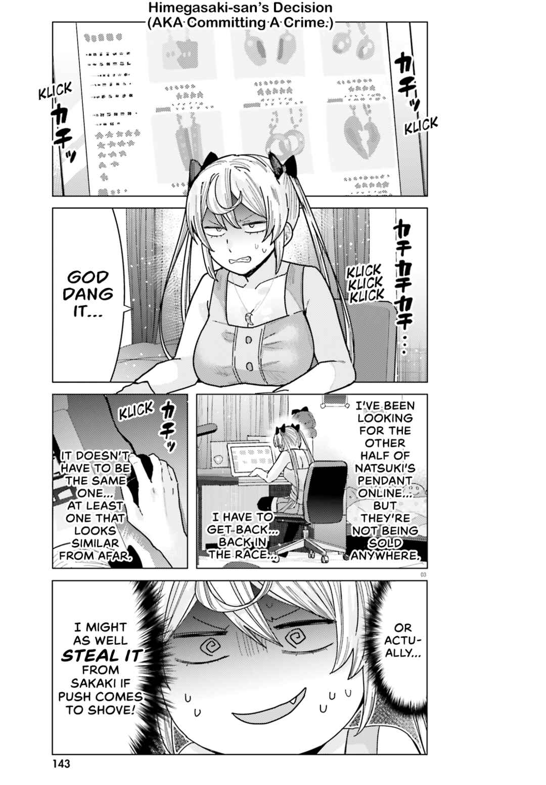 Himegasaki Sakurako wa Kyou mo Fubin Kawaii Chapter 27 - Page 5