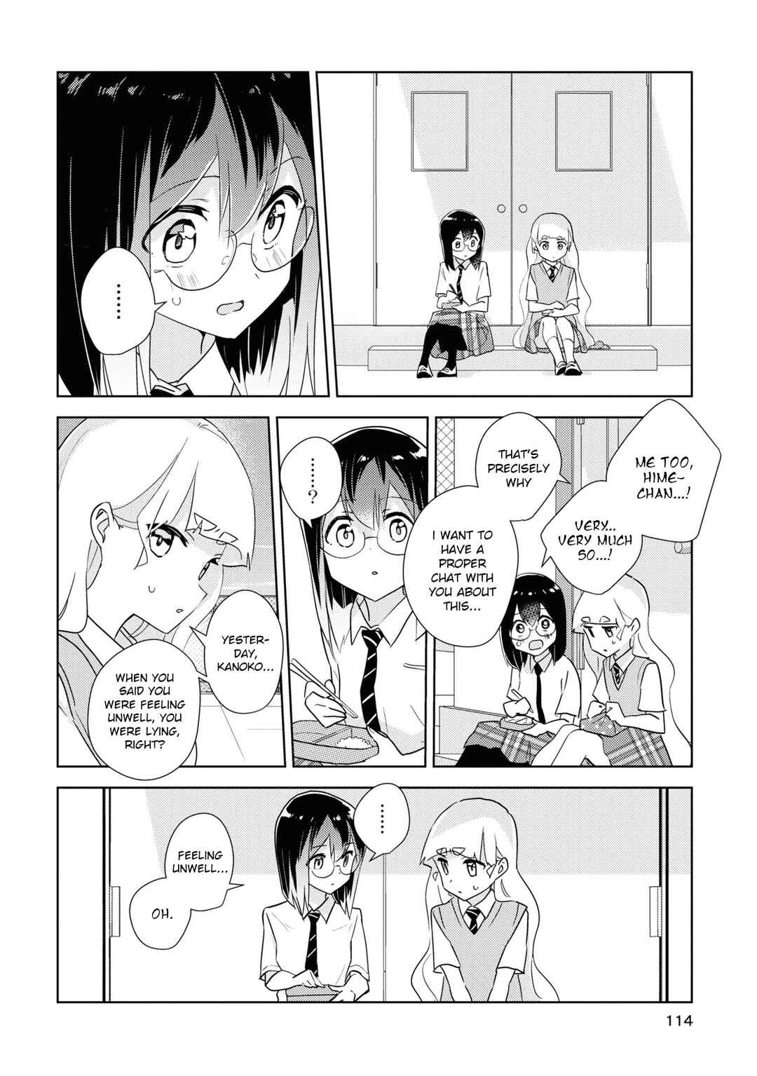 Watashi no Yuri wa Oshigoto desu! Chapter 50 - Page 20