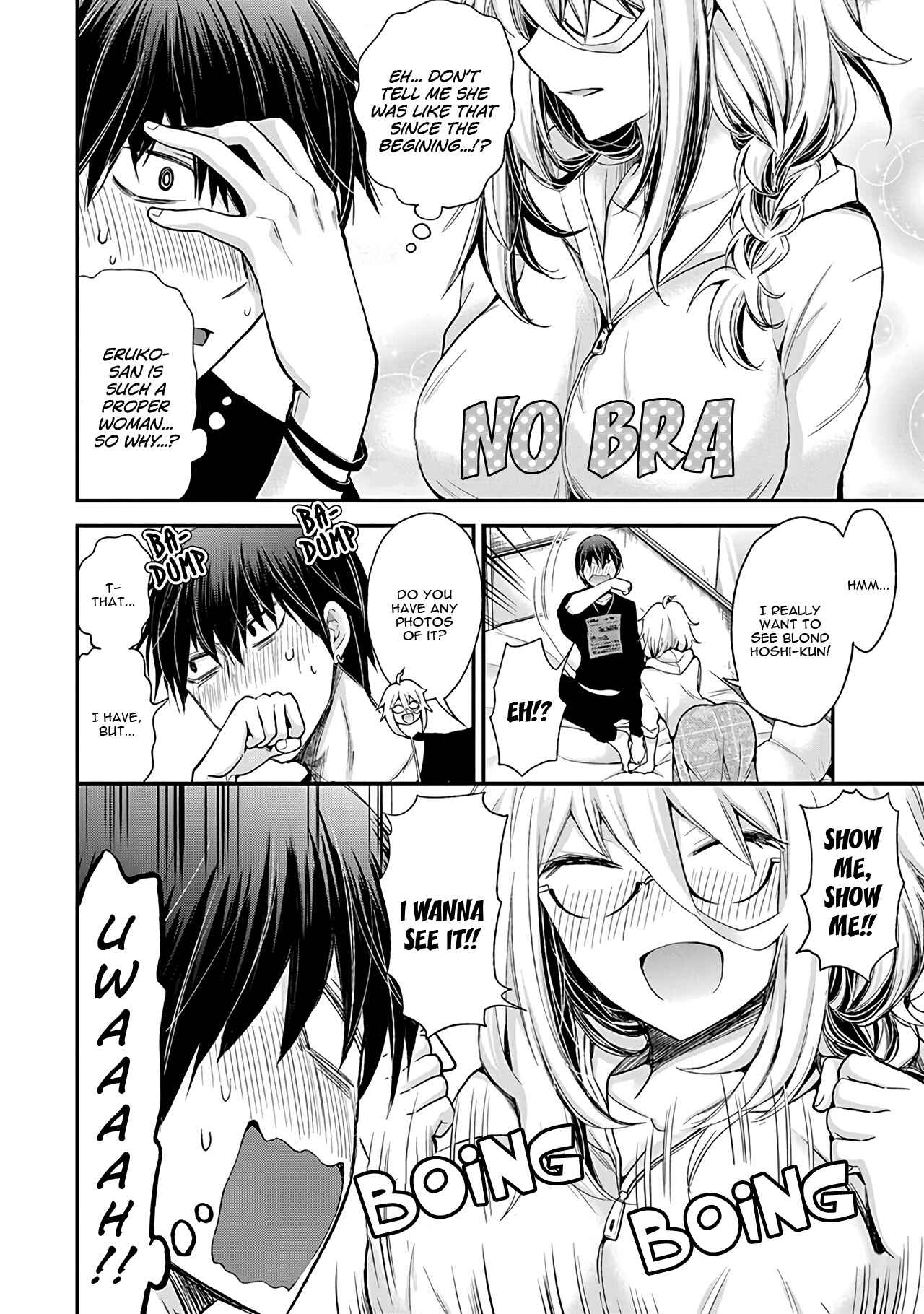 Shingeki no Eroko-san: Hen na Oneesan wa Danshi Kousei to Nakayoku Naritai Chapter 7 - Page 15