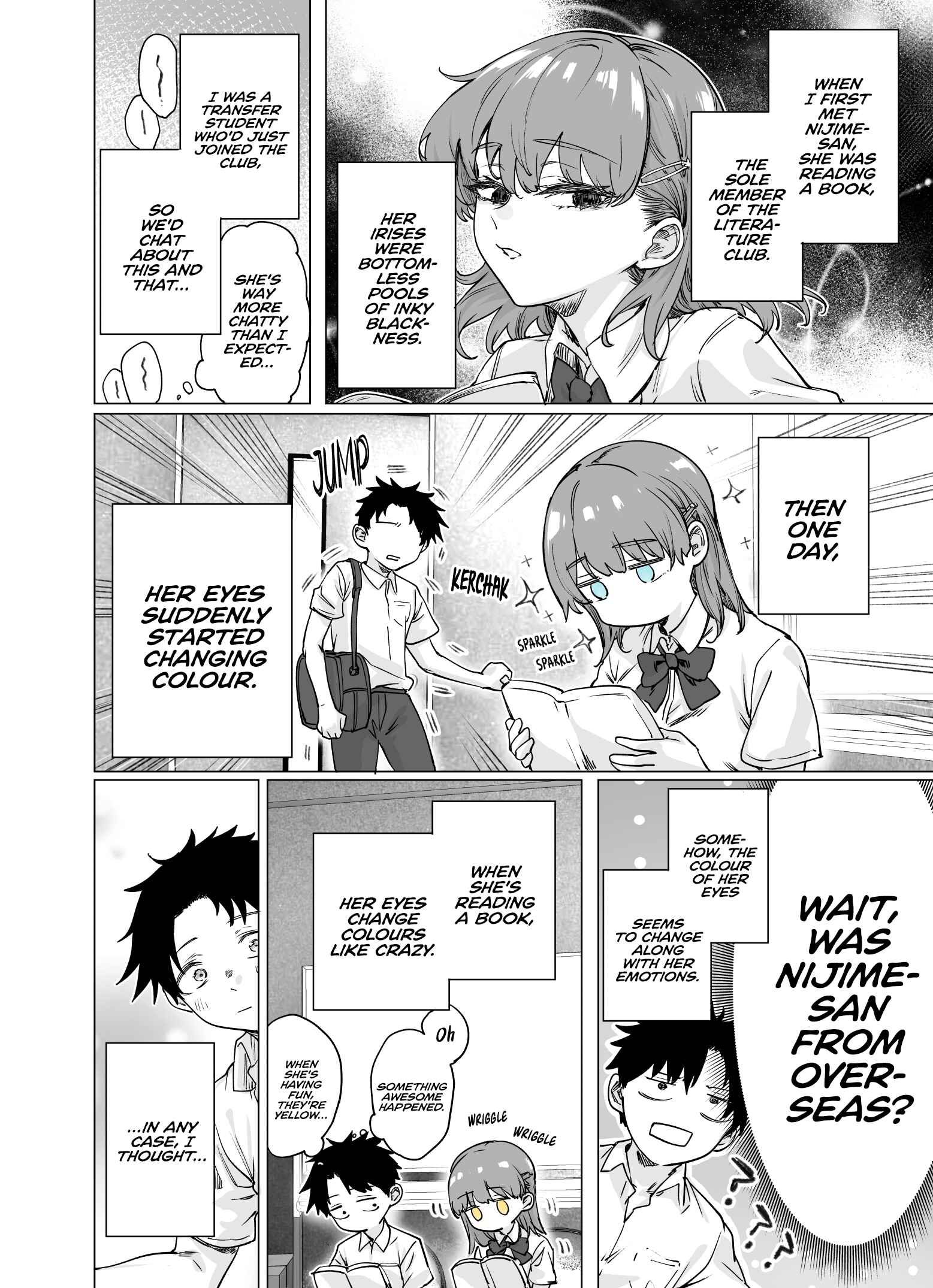 It Shows Right Away in Nijime-san's Eyes Chapter ? - Page 2