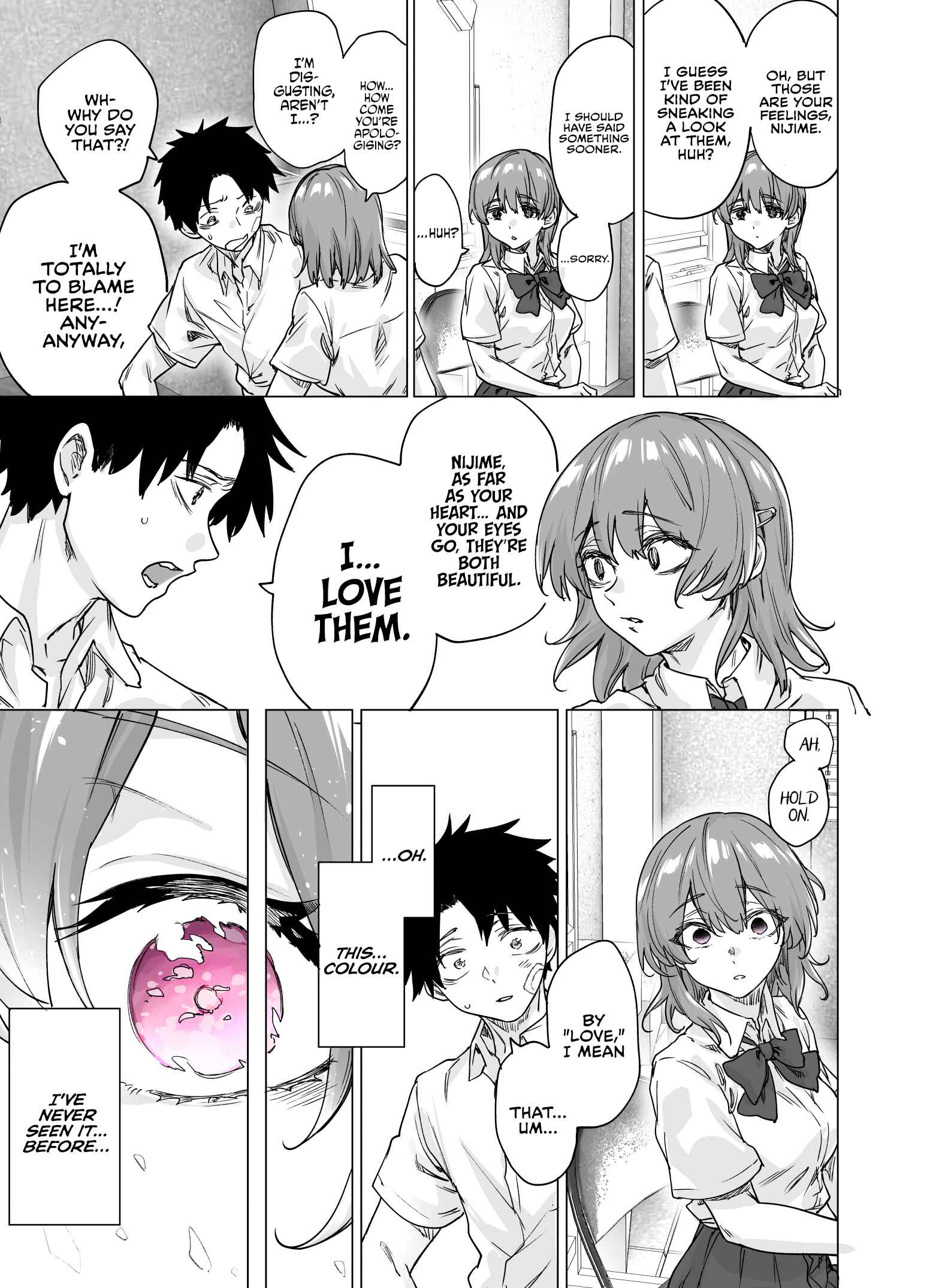 It Shows Right Away in Nijime-san's Eyes Chapter ? - Page 7