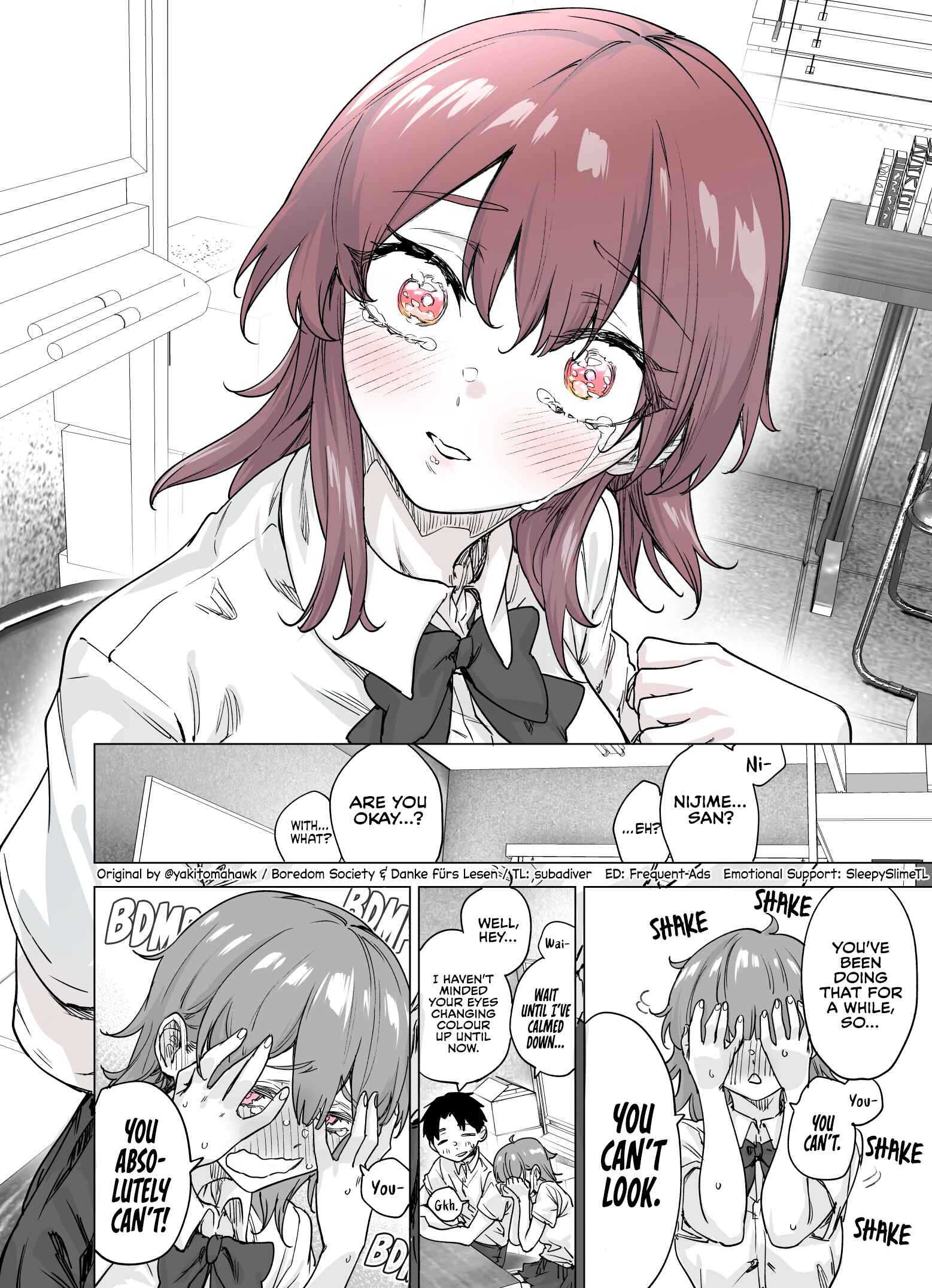 It Shows Right Away in Nijime-san's Eyes Chapter ? - Page 8