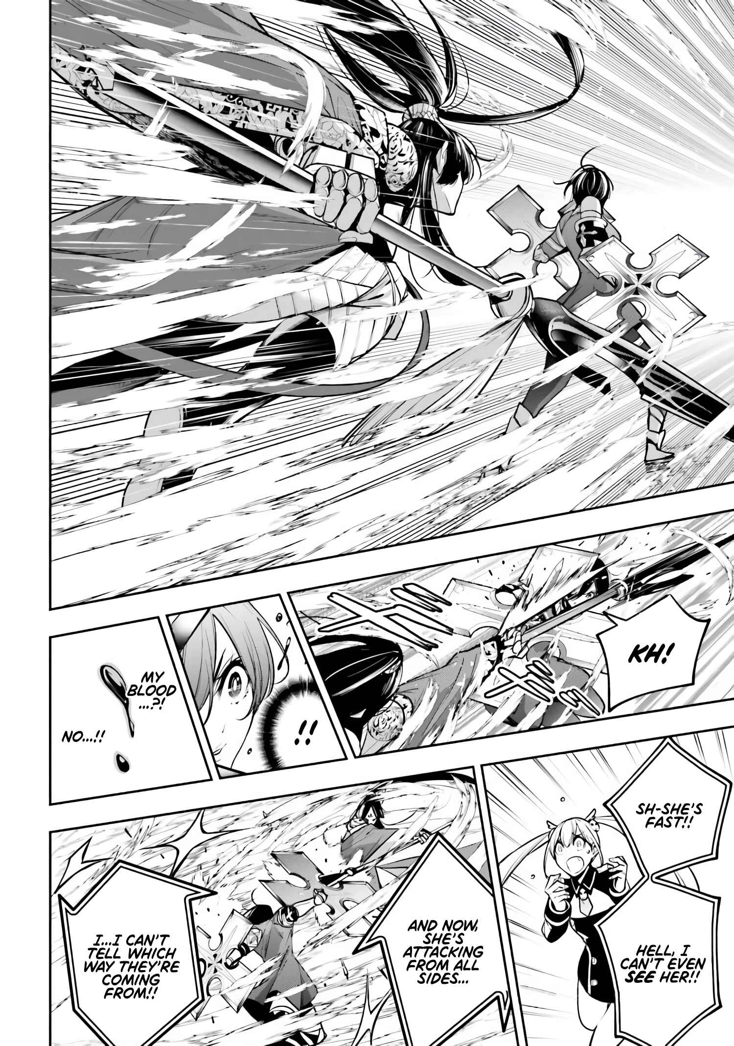 Majo Taisen - 32-nin no Isai no Majo wa Koroshiau Chapter 10 - Page 42
