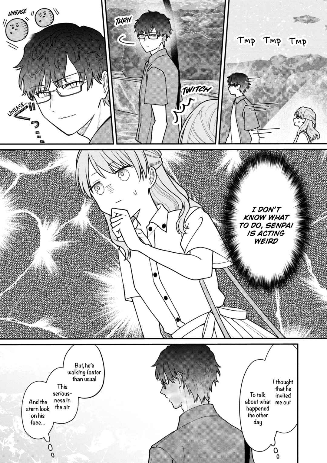 Kuuki ga "Yomeru" Shinnyuu Shain to Buaisou na Senpai Chapter 31 - Page 4