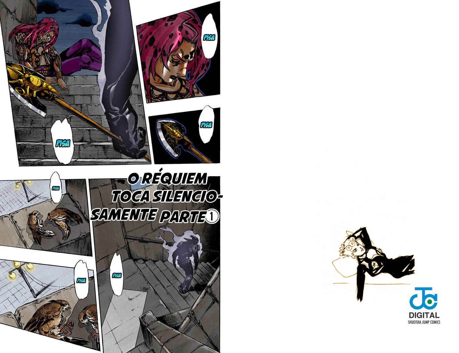 JoJo no Kimyou na Bouken: Part 5 - Ougon no Kaze Color-ban Chapter 133 - Page 2