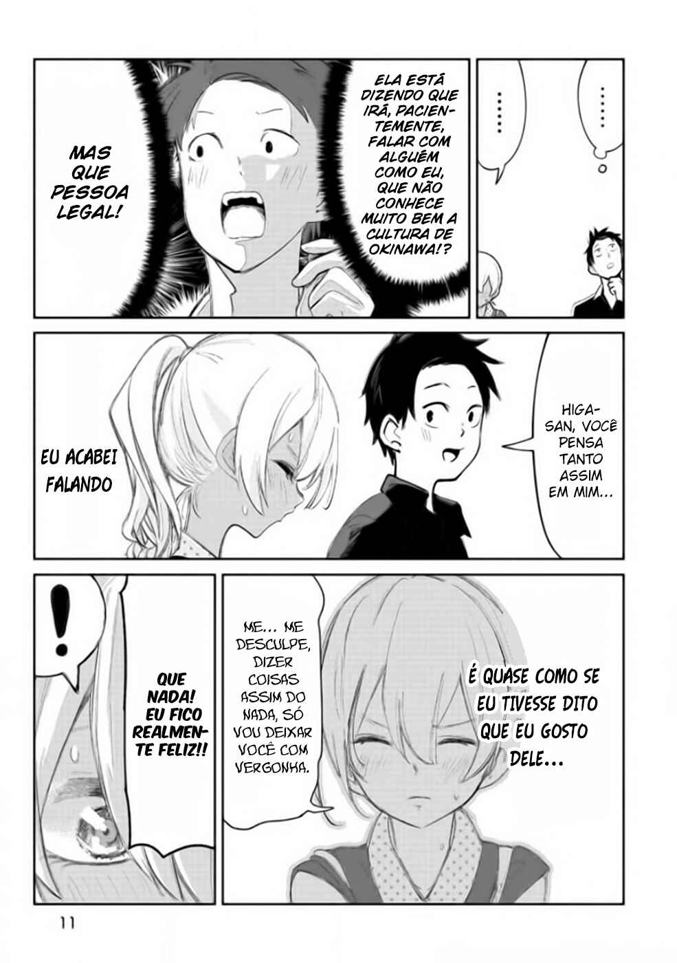 Okinawa de Suki ni Natta Ko ga Hougensugite Tsurasugiru Chapter 12 - Page 13