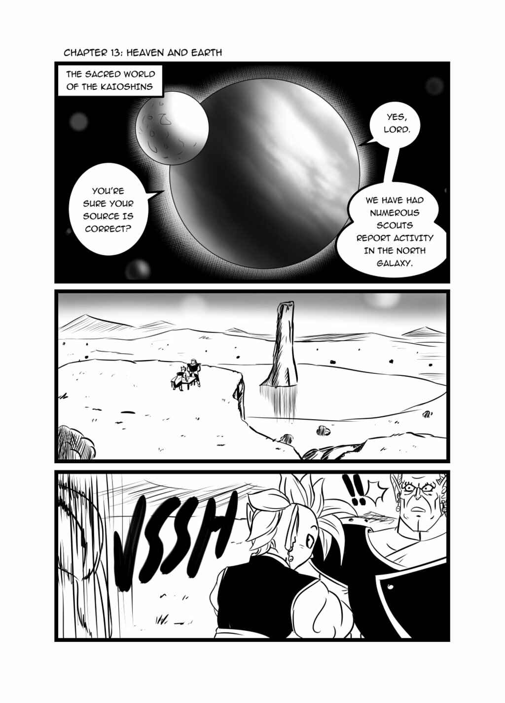 Dragon Ball Z - Elsewhere (Doujinshi) Chapter 13 - Page 1
