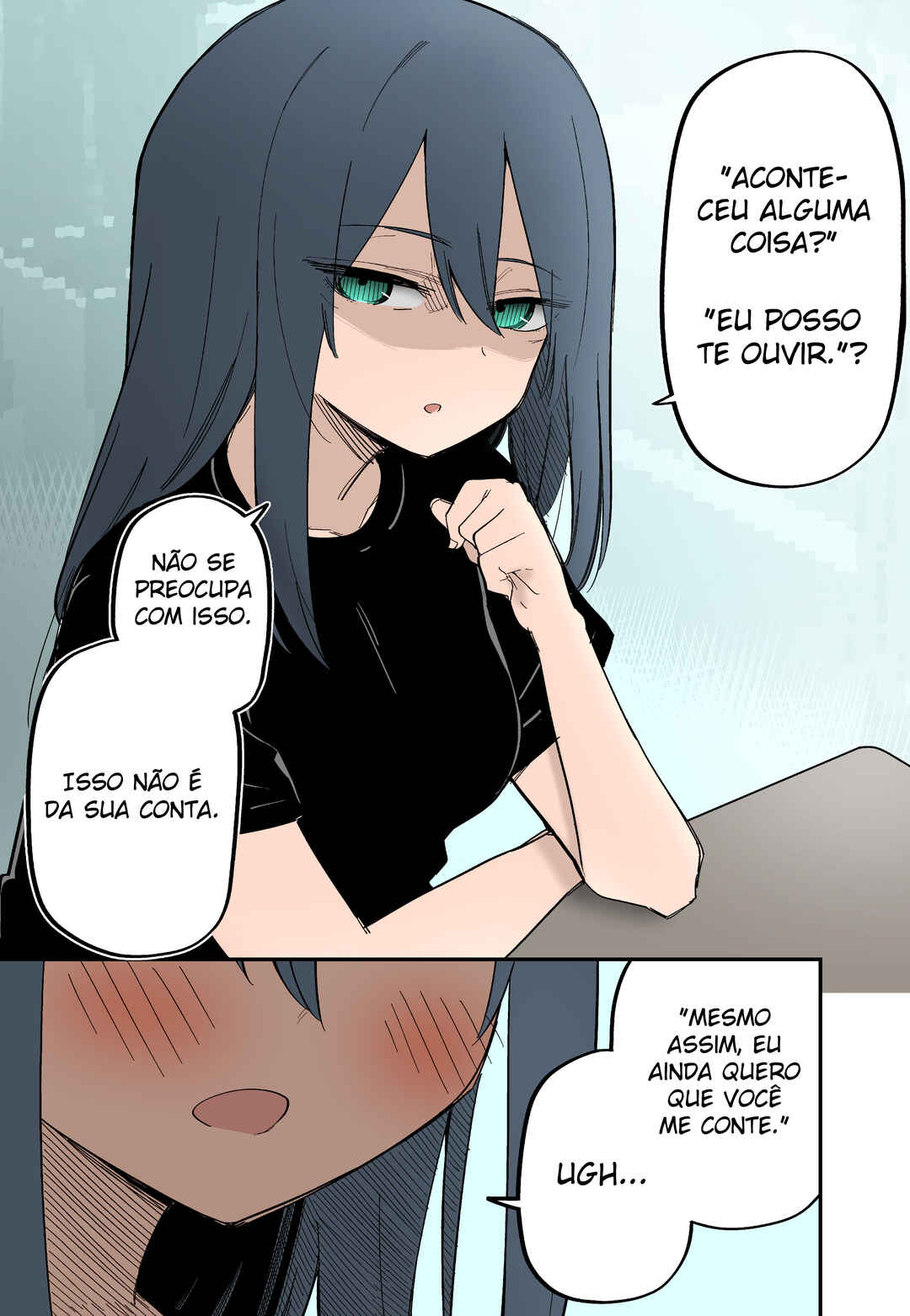 Moto Azadarake no Kanojo ga Shinpai de (Fan Colored) Chapter 1 - Page 1