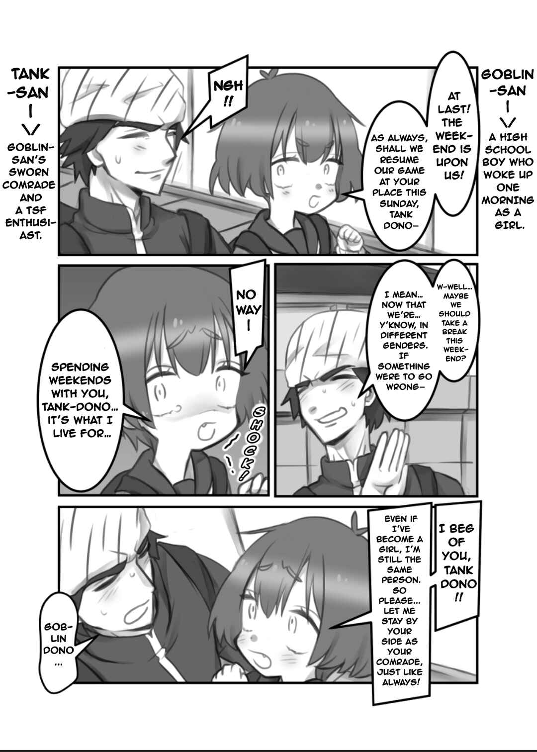 Masaka Jibun ga Joshi ni Naru Nante Chapter 5 - Page 1