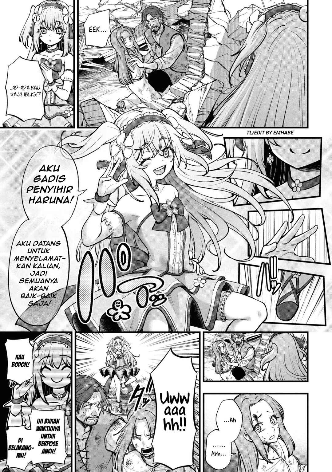 Isekai Mahou Shoujo Radical☆Haruna Chapter 2 - Page 16