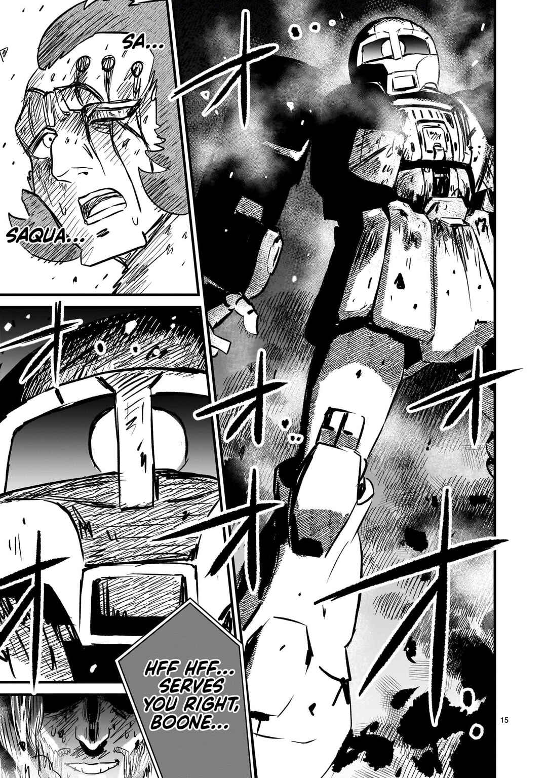 Mobile Suit Gundam: The battle tales of Flanagan Boone Chapter 33 - Page 15
