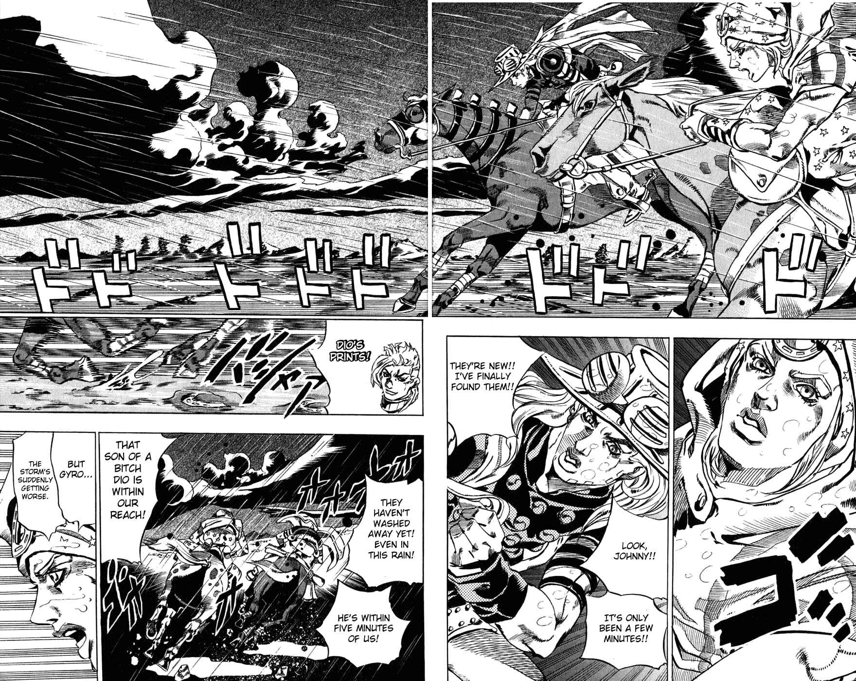 JoJo no Kimyou na Bouken: Part 7 - Steel Ball Run Chapter 37 - Page 46