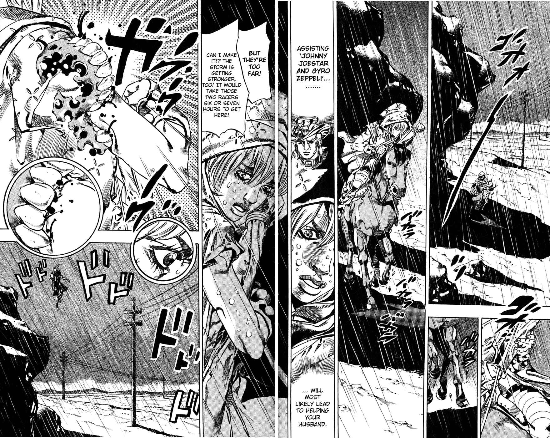 JoJo no Kimyou na Bouken: Part 7 - Steel Ball Run Chapter 37 - Page 50