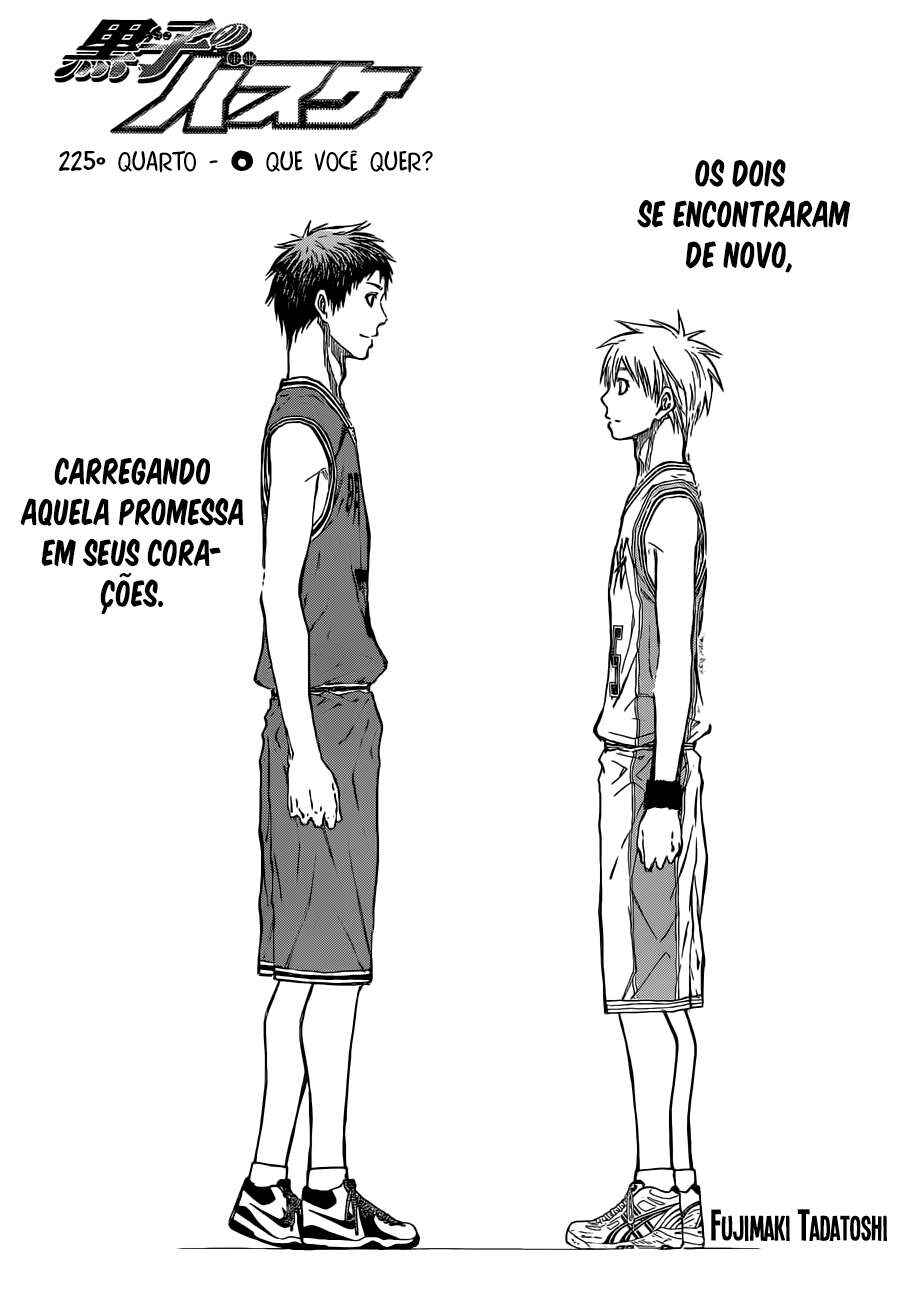 Kuroko's Basketball Chapter 225 - Page 1
