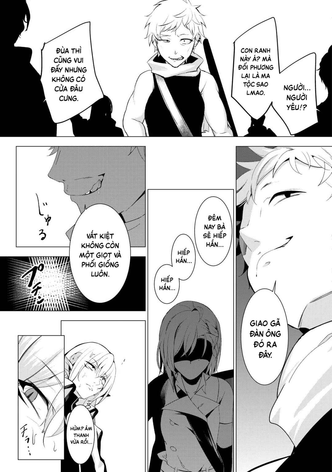 Joudan de Onna Yuusha-tachi wo Kudoita Daimaou, Sarawarete Kyousei Shinkon Seikatsu Chapter 4 - Page 9
