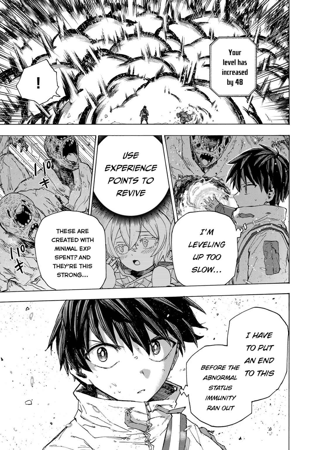 Saikyou de Saisoku no Mugen Level Up ~Sukiru [Keiken-chi 1000-bai] to [Level Free] de Level Jougen no Kase ga Hazureta Ore wa Musou Suru~ Chapter 53 - Page 16