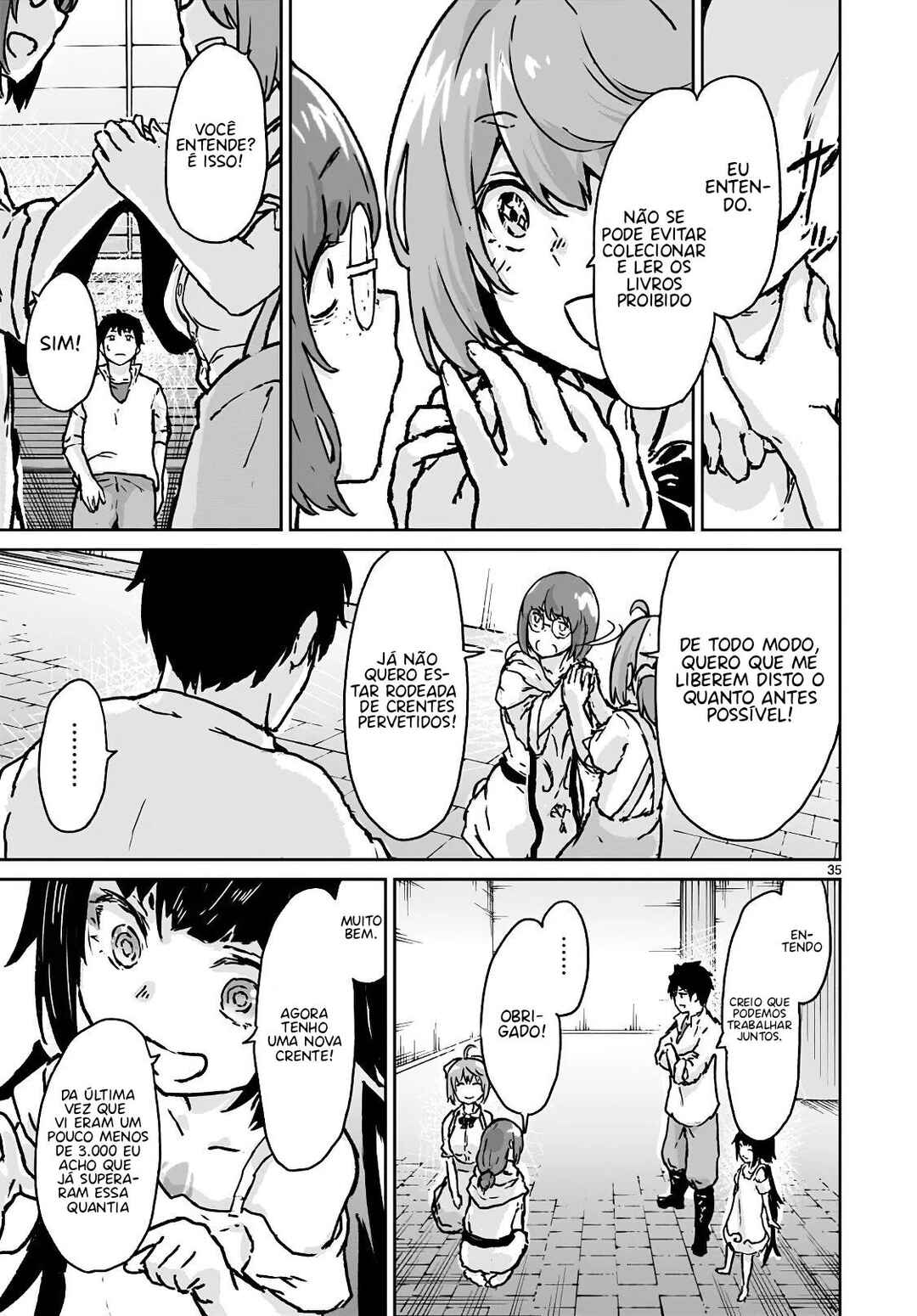 Kaminaki Sekai no Kamisama Katsudou Chapter 13 - Page 36