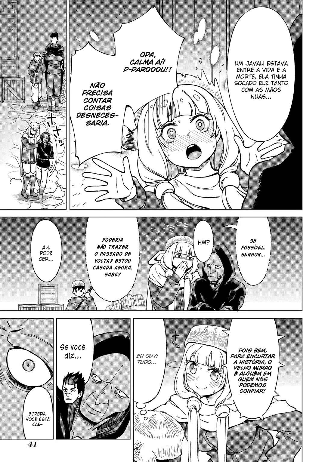 Hokkaidou no Gen'eki Hunter ga Isekai ni Hourikomarete Mita ~Elf Yome to Meguru Isekai Shuryou Life~ Chapter 13 - Page 42