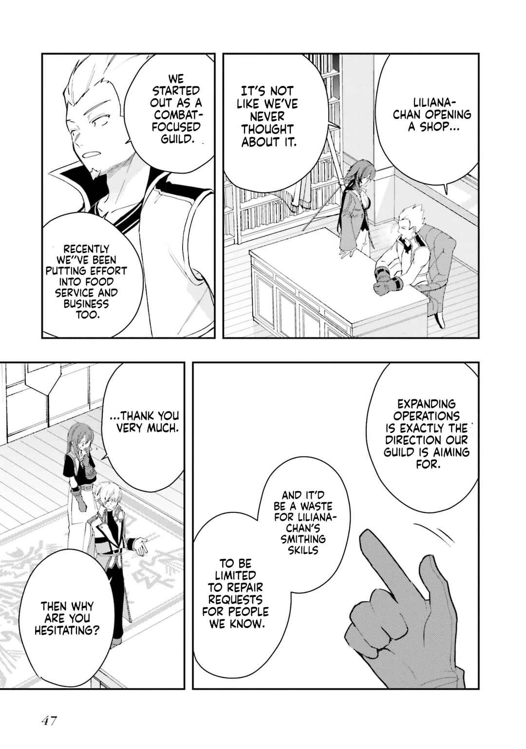 Onna Kajishi wa Ohitoyoshi Guild ni Hirowaremashita ~Shintenchi de Ganbaru Kajishi Seikatsu~ Chapter 17 - Page 14