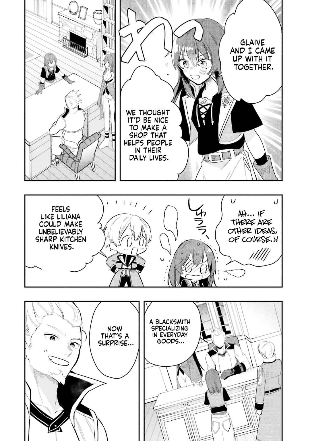 Onna Kajishi wa Ohitoyoshi Guild ni Hirowaremashita ~Shintenchi de Ganbaru Kajishi Seikatsu~ Chapter 17 - Page 22