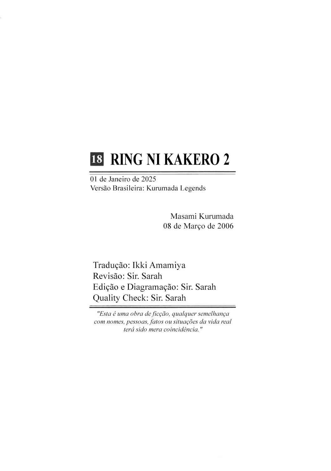 Ring ni Kakero 2 Chapter 142 - Page 27