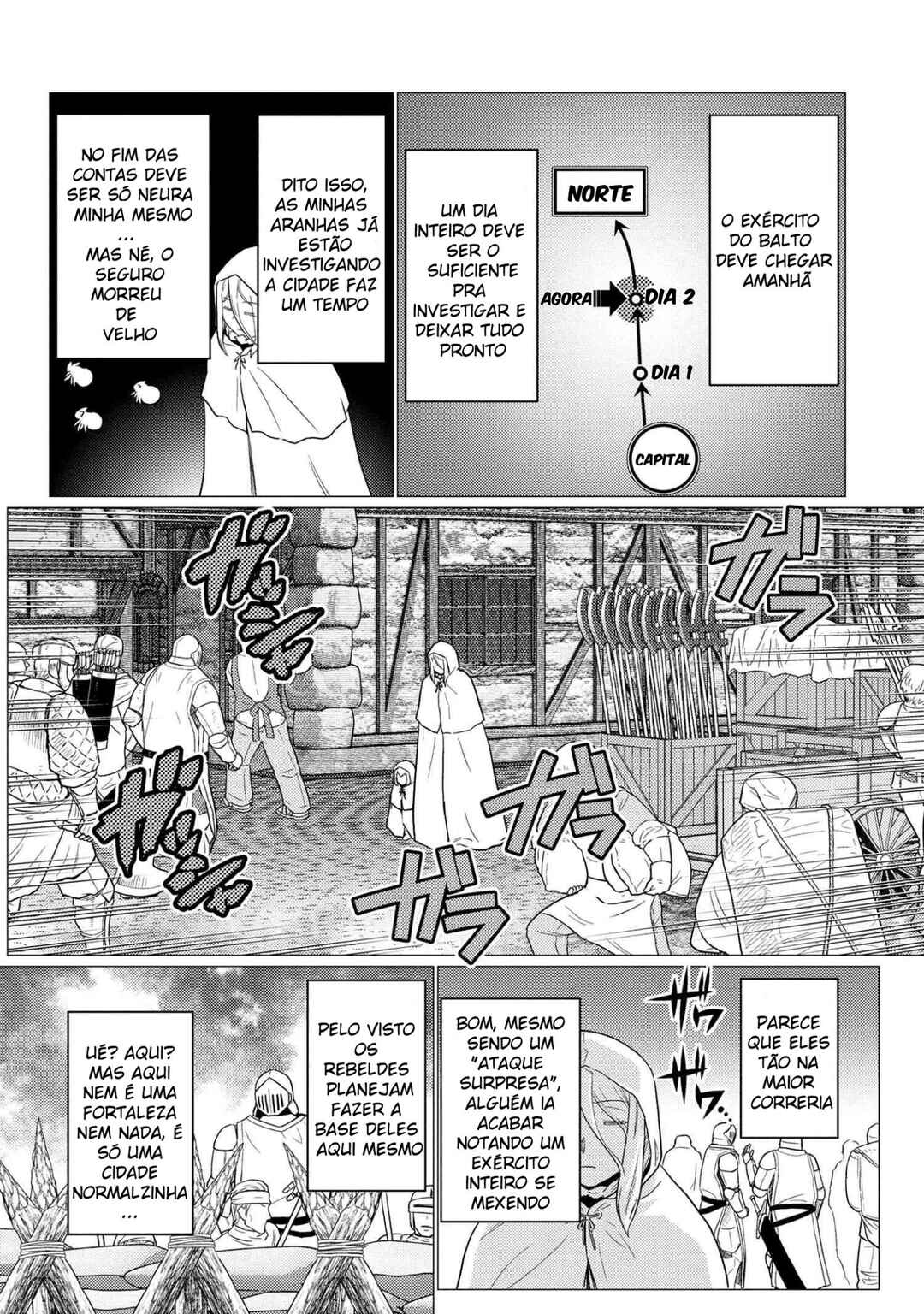 Kumo desu ga, Nani ka? Chapter 77.1 - Page 7