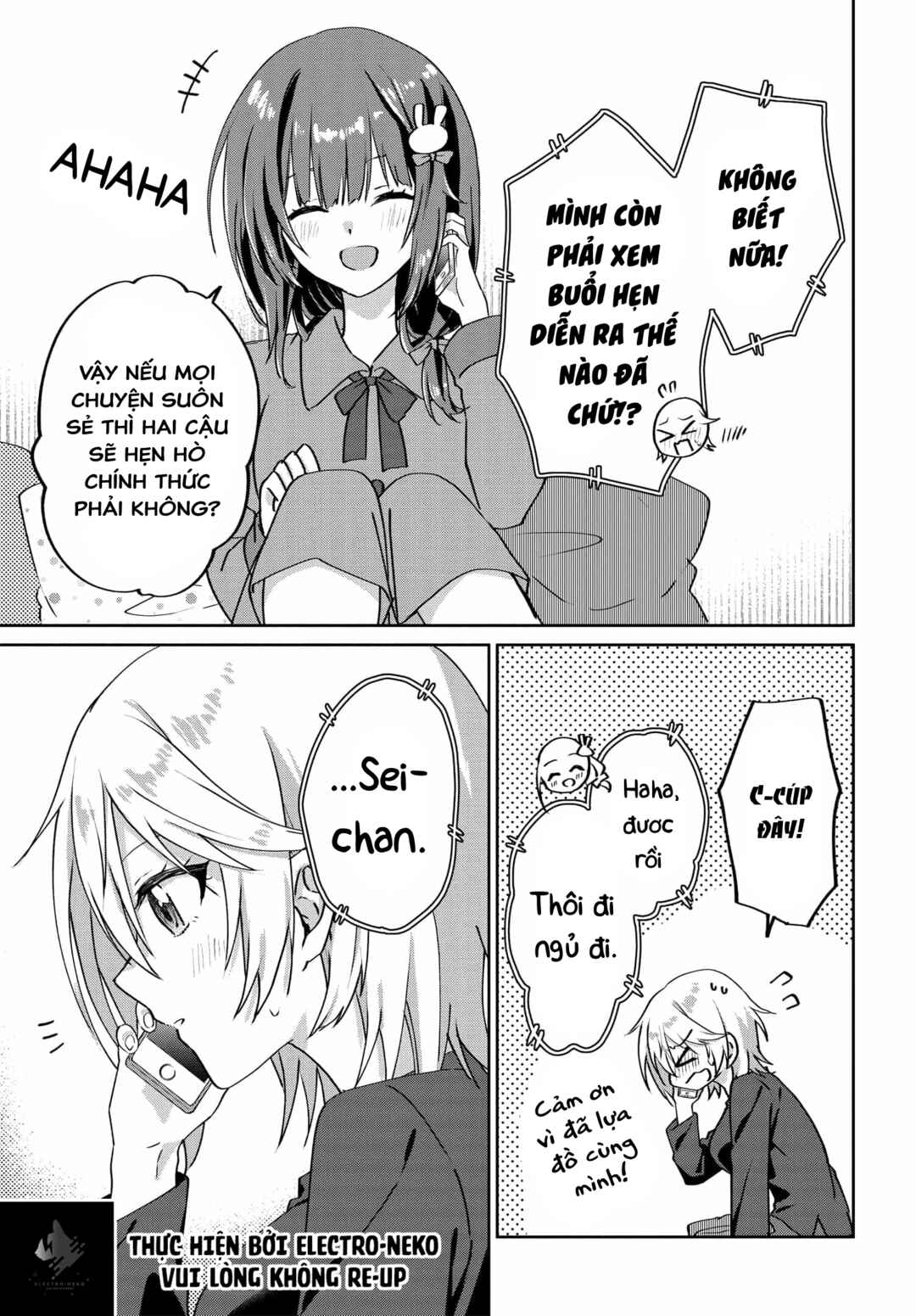 Love Comedy Manga ni Haitteshimatta node, Oshi no Make Heroine wo Zenryoku de Shiawase ni Suru Chapter 6.6 - Page 8